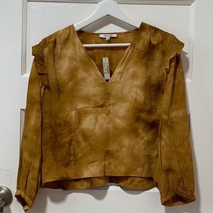 MADEWELL TI-DYE BLOUSE
